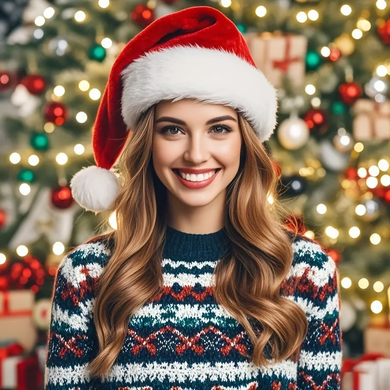 Wholesale Christmas hat bell knitted beanie